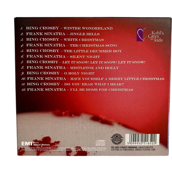 Sinatra & Crosby Christmas CD Lot Holiday Music Classics 7 Disc Collection - Picture 2 of 8